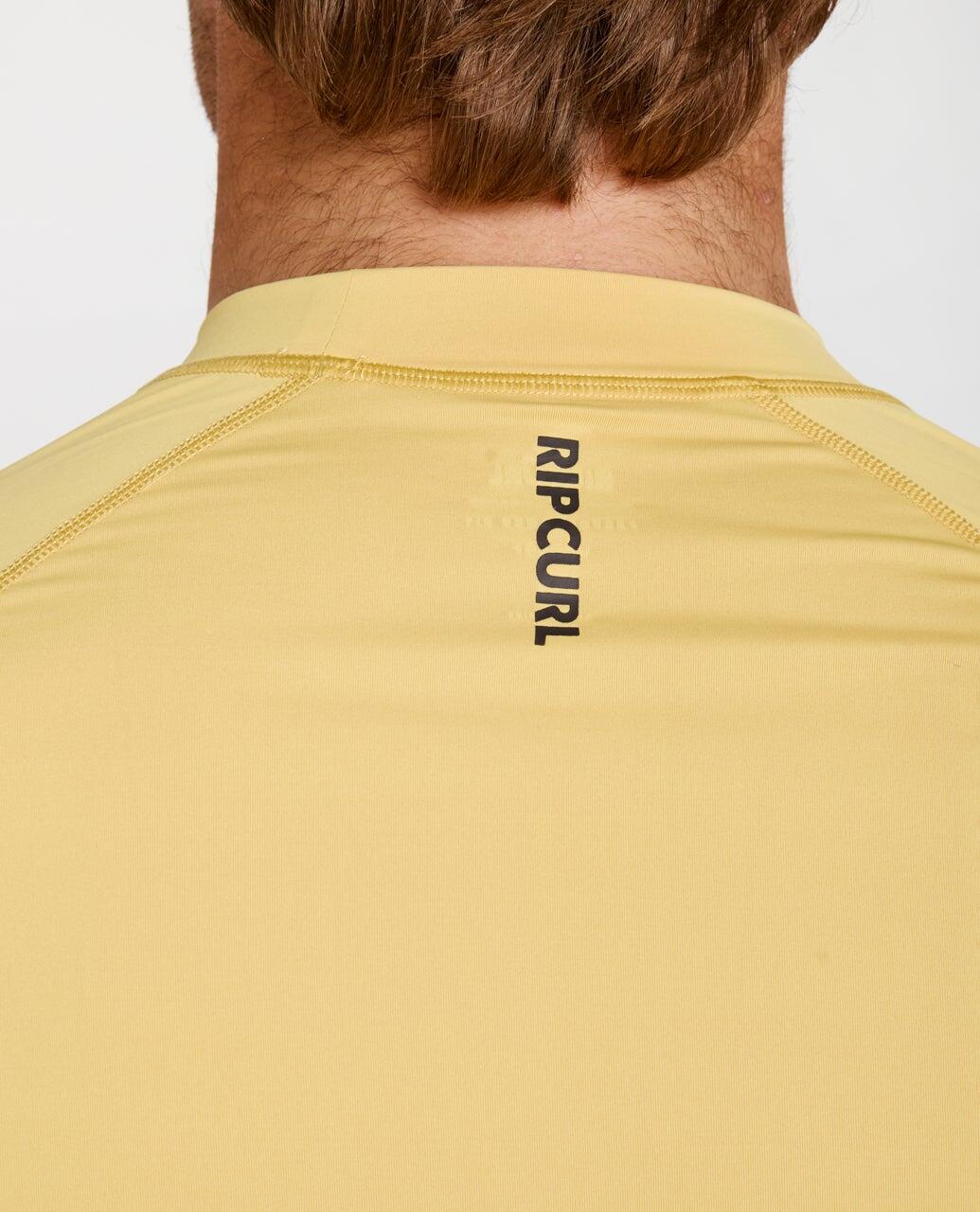 T-shirt anti-UV Homme Streamline UPF Short Sleeve Rash Vest - Ochre 6/6