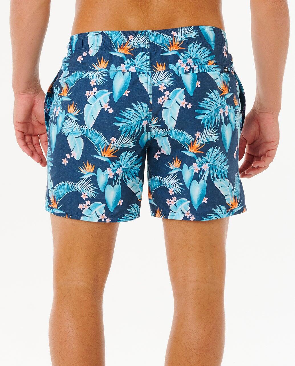 Boardshort Homme Streamline Floral Volley Boardshort - Navy 3/6