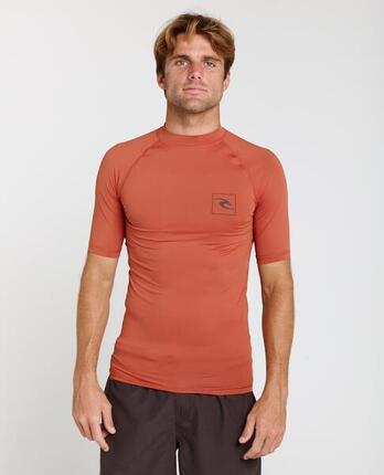 T-shirt anti-UV Homme Streamline UPF Short Sleeve Rash Vest - White