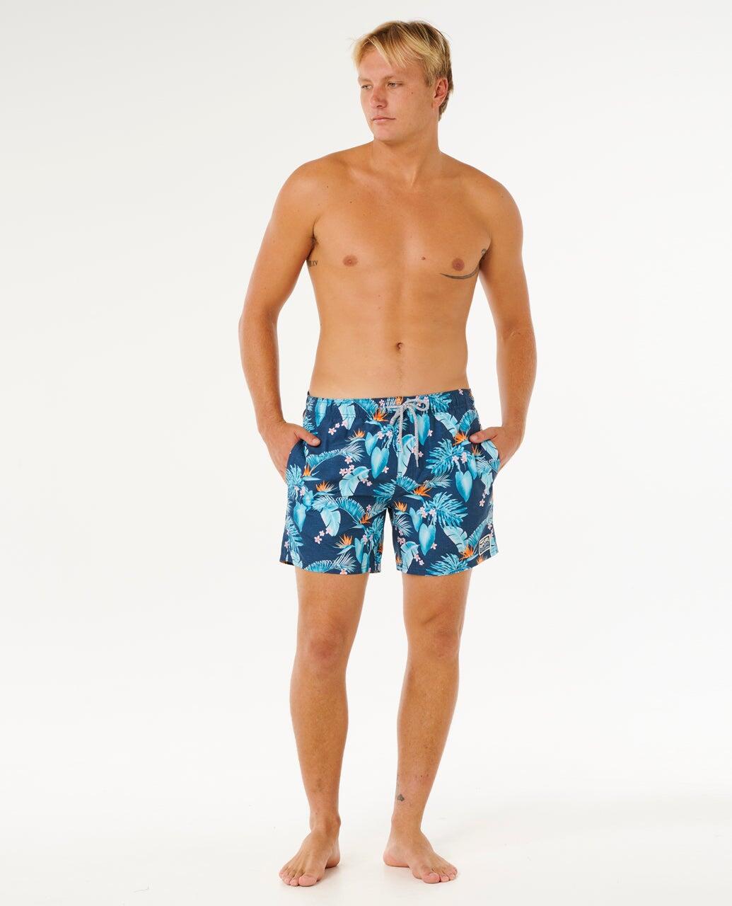 Boardshort Homme Streamline Floral Volley Boardshort - Navy 4/6
