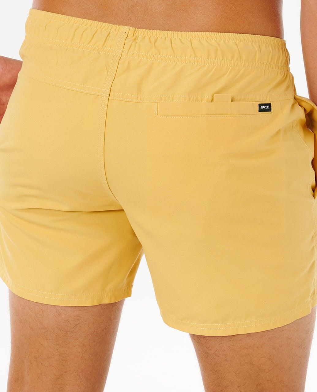 Boardshort Homem Streamline Offset Volley Boardshort - Ochre 5/7