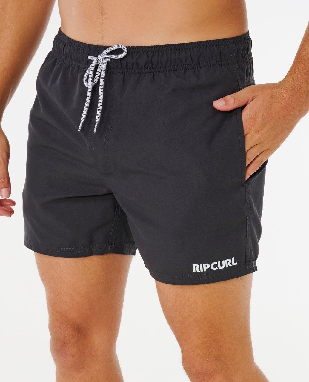 Boardshort Homem Streamline Offset Volley Boardshort - Black 6/6