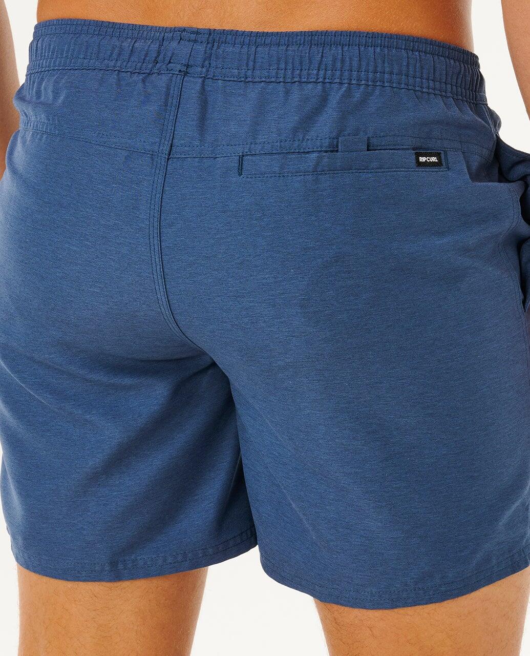 Boardshort Homem Streamline Heather Volley Boardshort - Navy Heather 5/7