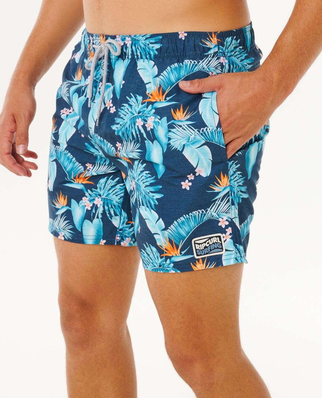 Boardshort Homme Streamline Floral Volley Boardshort - Navy 6/6