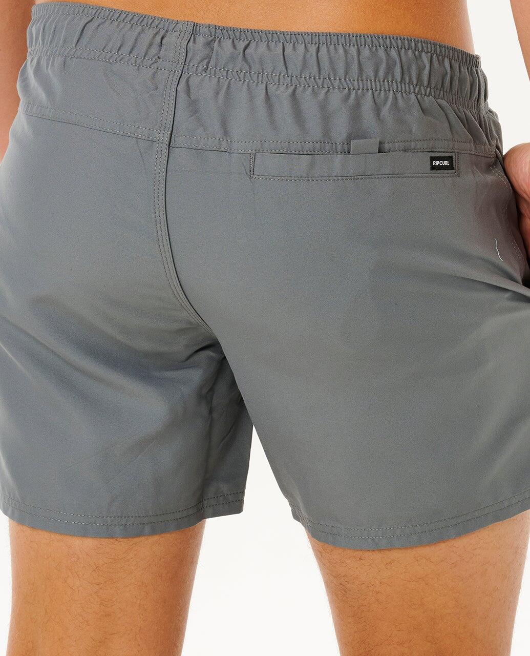 Boardshort Homem Streamline Offset Volley Boardshort - Moss 6/7