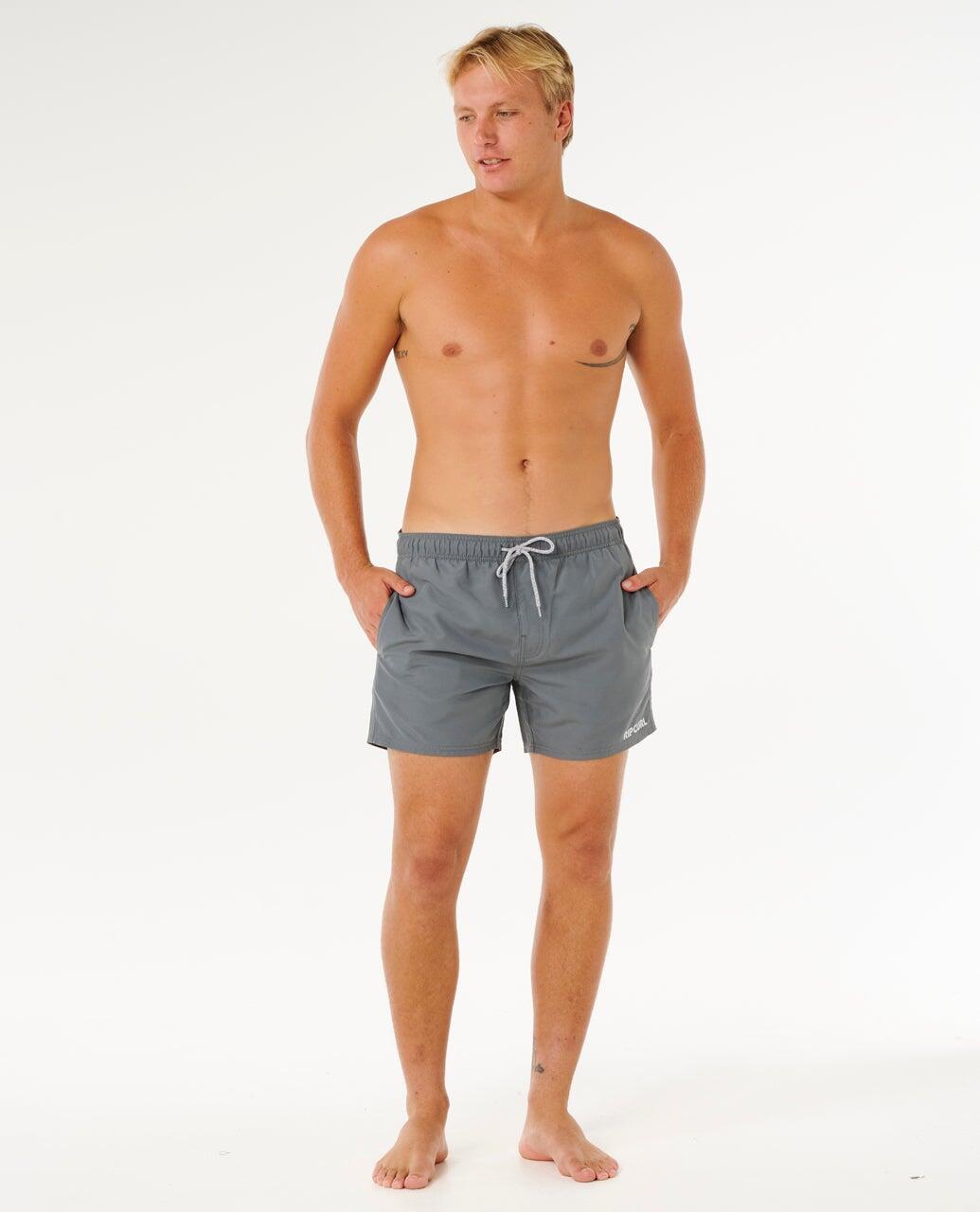 Boardshort Homem Streamline Offset Volley Boardshort - Moss 4/7