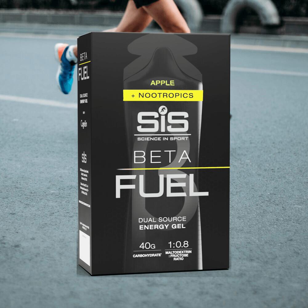 SIS Beta Fuel Gel + Nootropics (6x60ml) Apple - Energia e resistenza 2/3