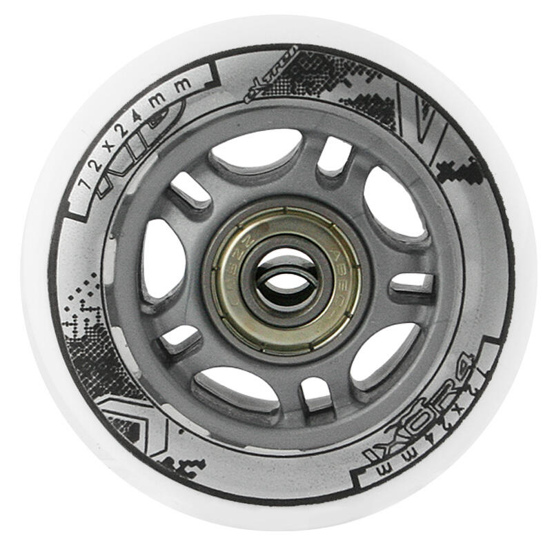 Roulette PU 72x24 82a (4 pièces) + ABEC-7 (8 pièces) Nils Extreme 4/4