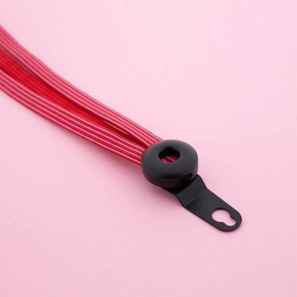 Qibbel Widek Venture fissaggio elastico 24" per bici bambini - Rosa/Rosso. 3/3