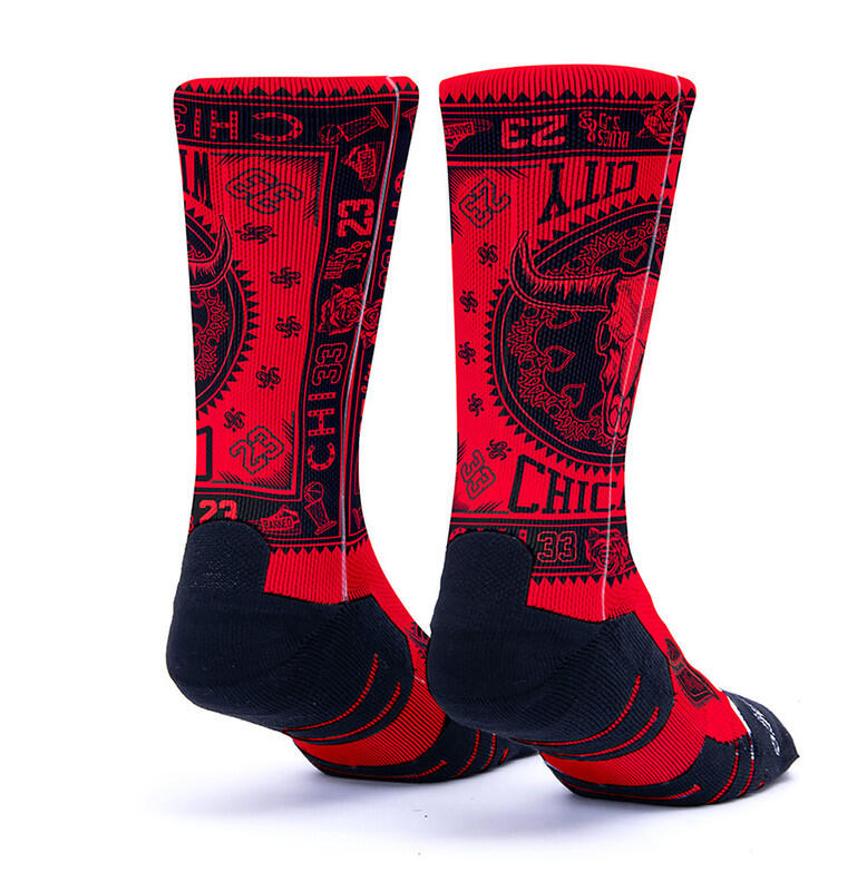 Calzetti SCRIMMAGE HANKY CHI Basket Quick-Dry M (39-44) 2/2