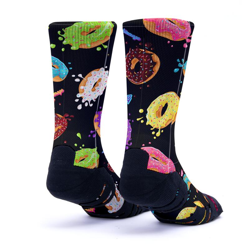 Calze SCRIMMAGE DONUTS EVERYDAY Quick-Dry Comfort L (44-48) 2/2