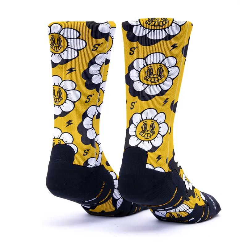 Calze SCRIMMAGE FLOWERZ EVERYDAY Quick-Dry Comfort M (39-44) 2/2