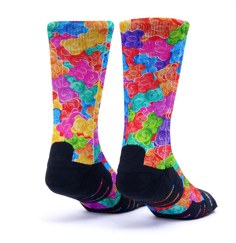 Calze SCRIMMAGE JELLY BEARS EVERYDAY Quick-Dry Comfort M (39-44) 2/2