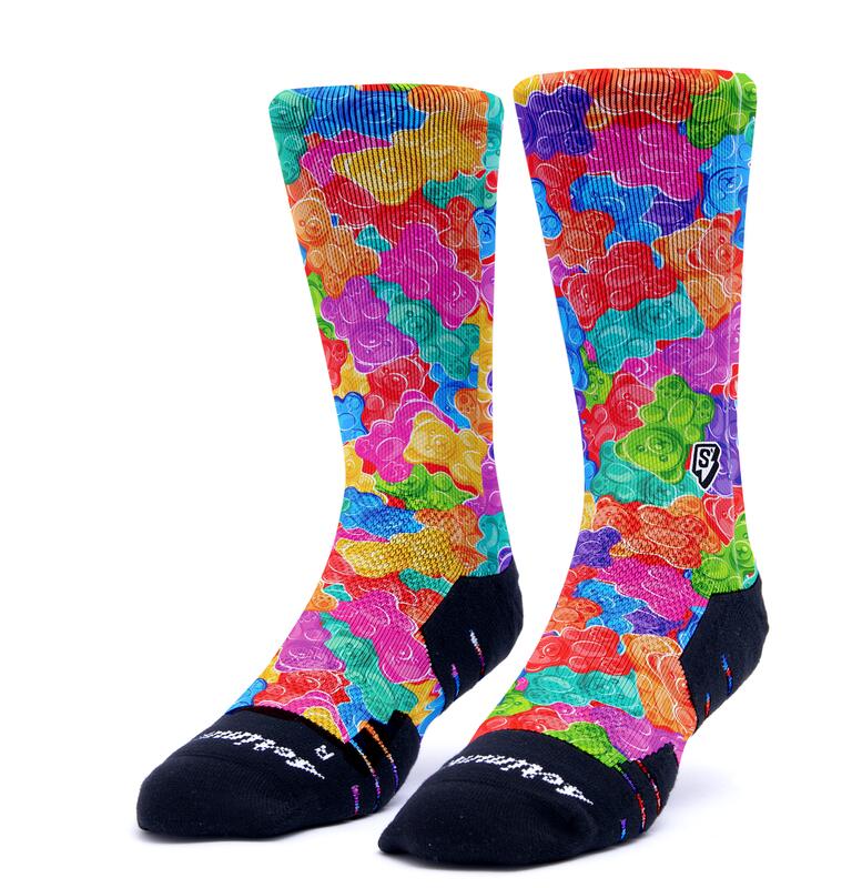 Calze SCRIMMAGE JELLY BEARS EVERYDAY Quick-Dry Comfort M (39-44) 1/2