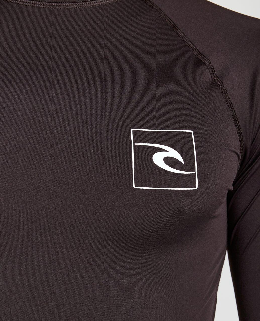 T-shirt anti-UV Homme Streamline UPF Long Sleeve Rash Vest - Black 6/6
