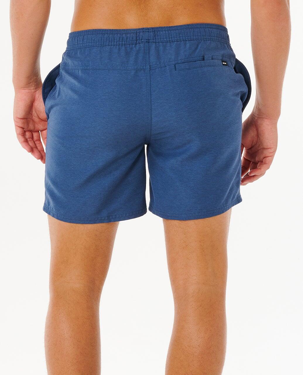 Boardshort Homem Streamline Heather Volley Boardshort - Navy Heather 3/7