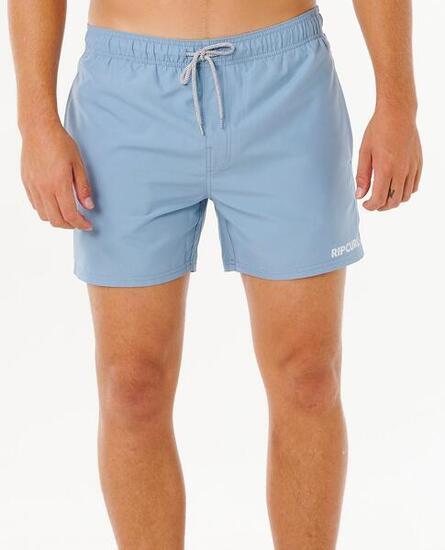 Boardshort Homme Streamline Offset Volley Boardshort - Faded Denim