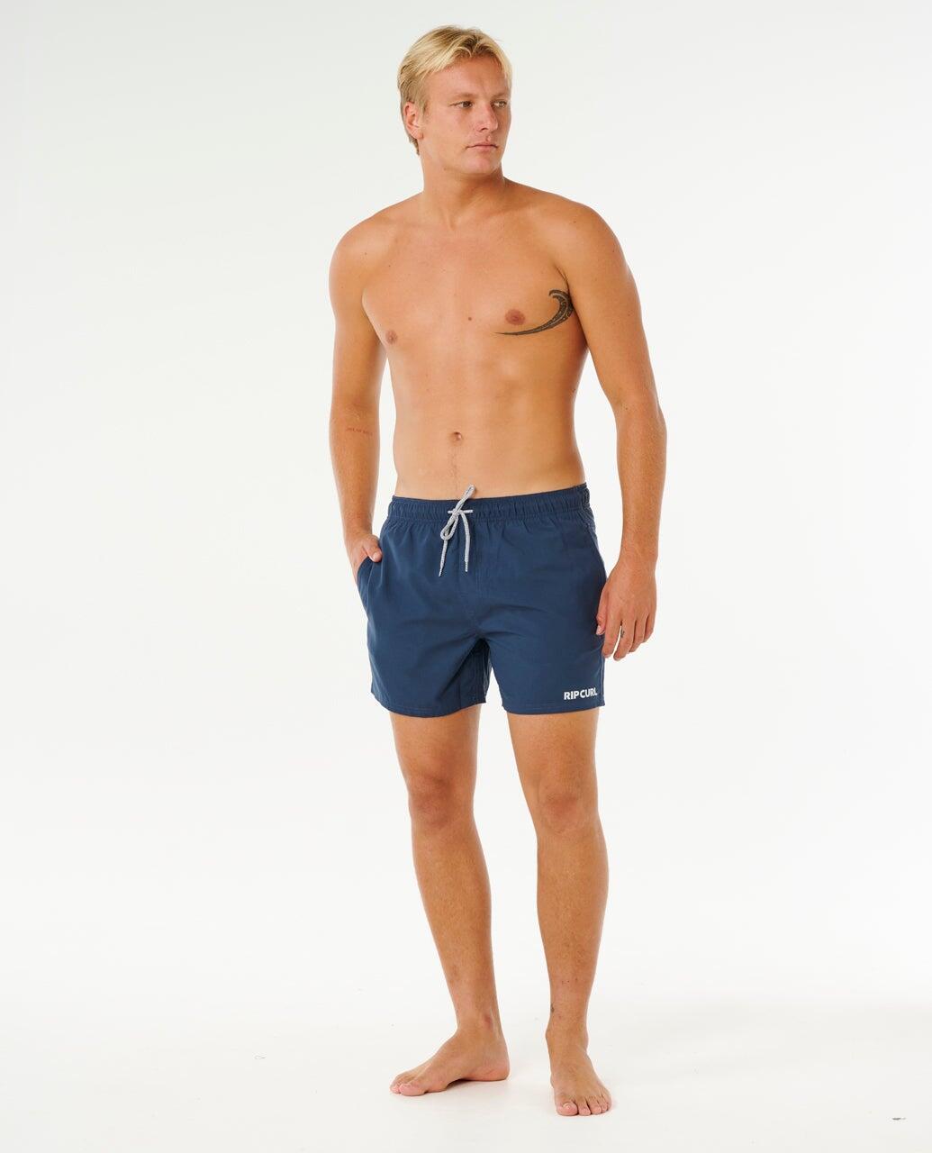 Boardshort Homem Streamline Offset Volley Boardshort - Dark Navy 4/7