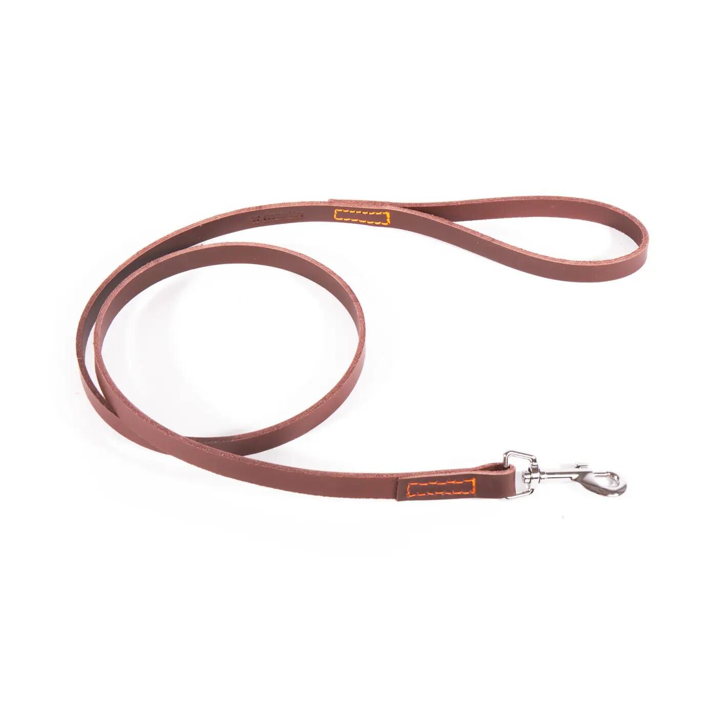 Laisse pour chien longue en cuir Martin Sellier Bico 499 1/1