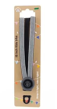 Qibbel trio de sangles larges 16 pouces noir