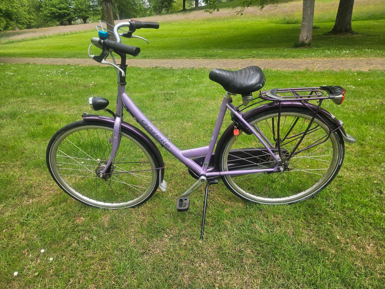 Gazelle Damesfiets, paars 4/5