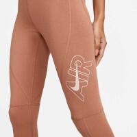 Mallas Mujer Nike Air Tights Hr Marrón 3/4