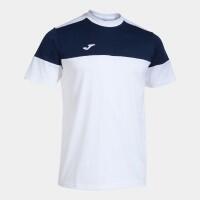 blanc / bleu marine.