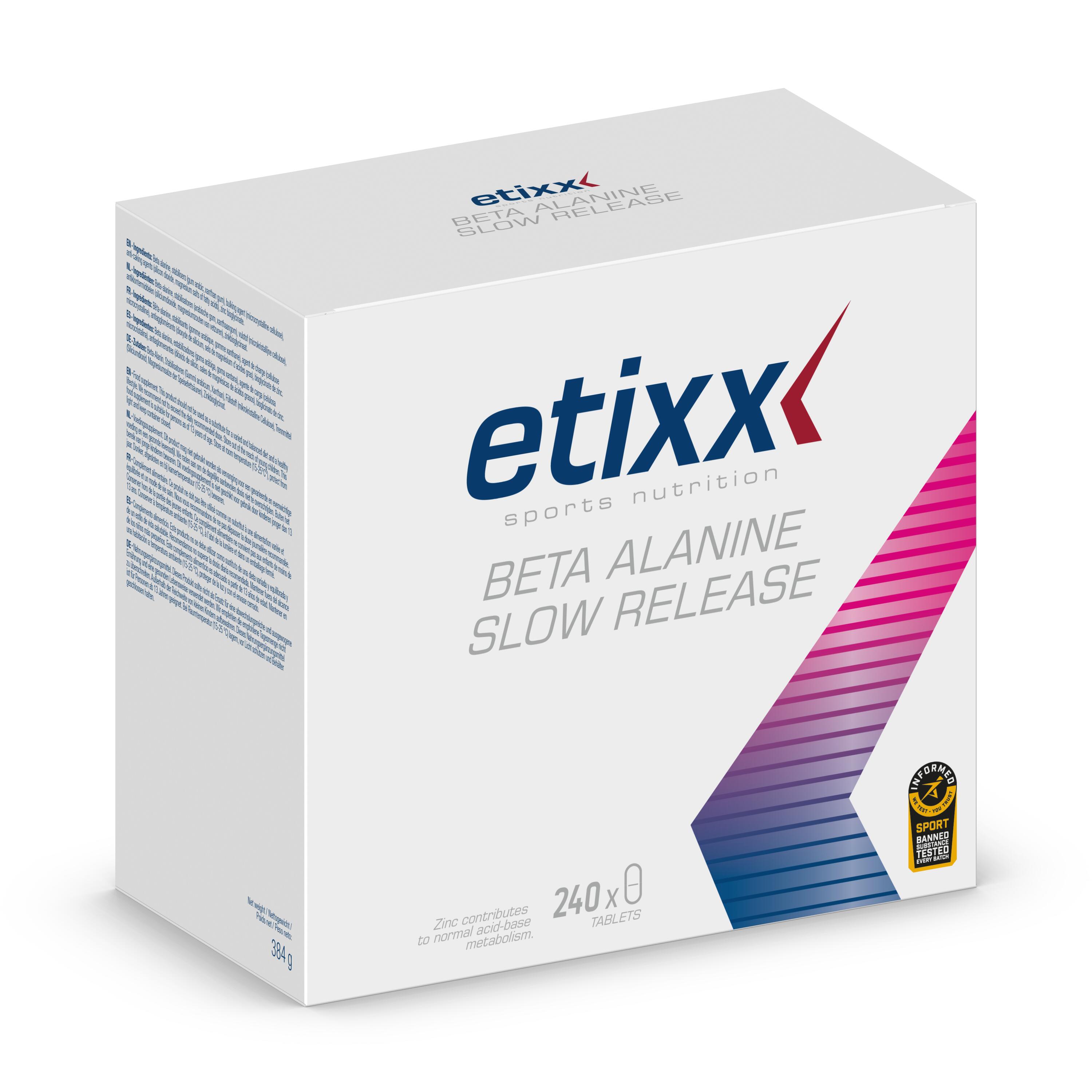 Etixx Beta Alanine Slow Release 240 Comp 1/2