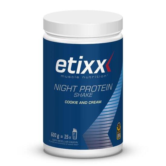 Etixx Night Protein Shake Cookie & Cream 600g