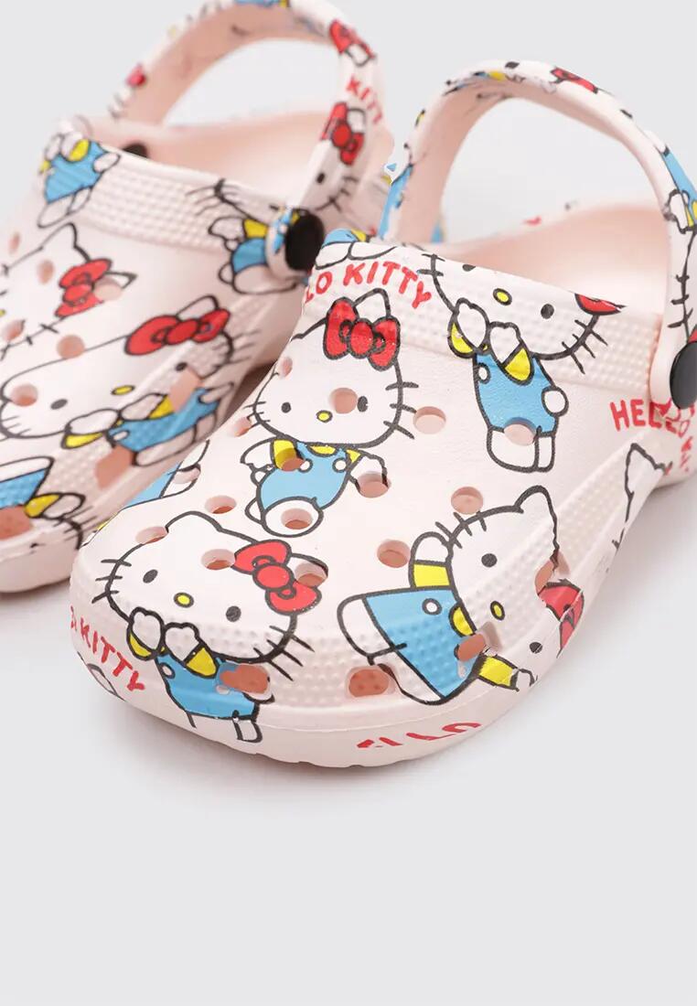 Zuecos Clogs Premium Hello Kitty Rosa Niña 3/4