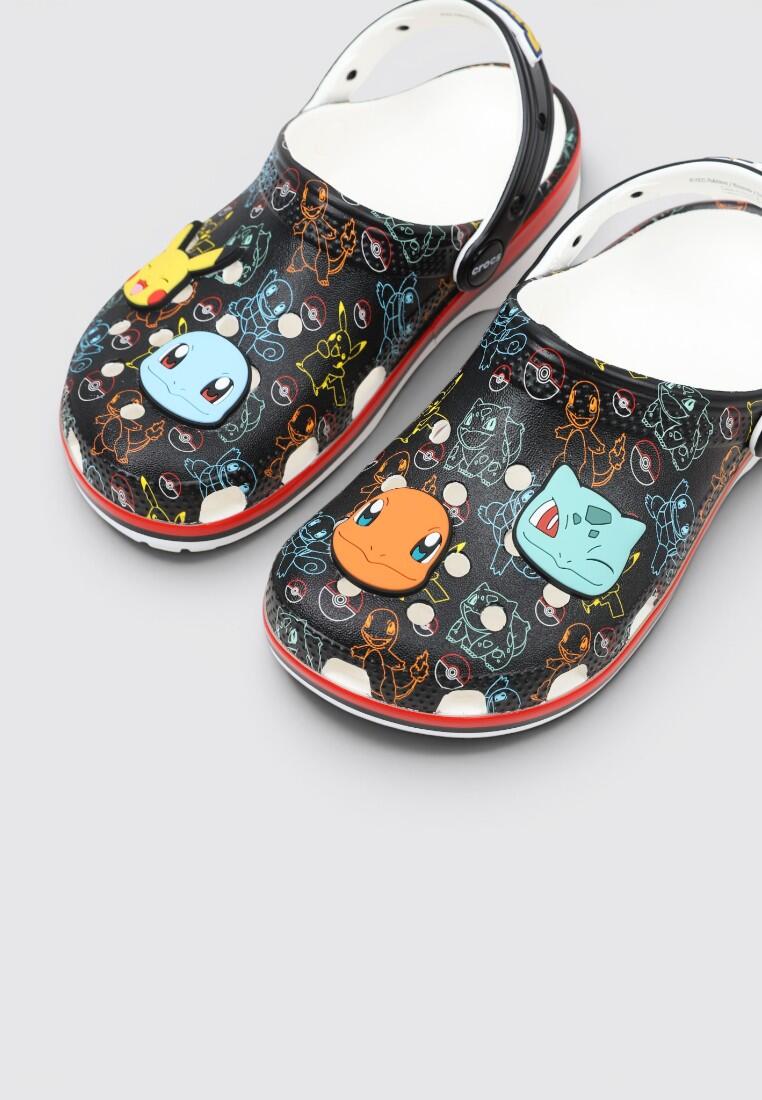 Sandales pour enfant Crocs Pokemon classique imprimé 90h multicolore 3/4
