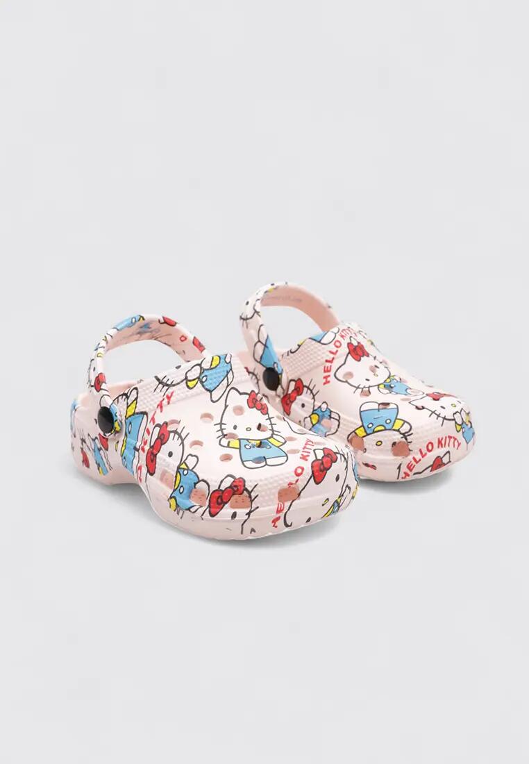 Zuecos Clogs Premium Hello Kitty Rosa Niña 2/4