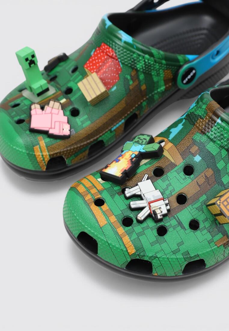 Zuecos Surf Crocs MINECRAFT CLS CLG Verd 5/5