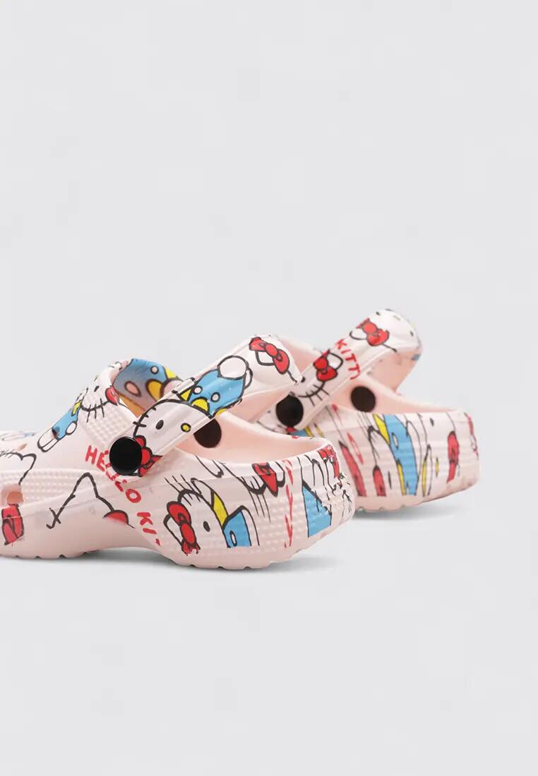 Zuecos Clogs Premium Hello Kitty Rosa Niña 4/4
