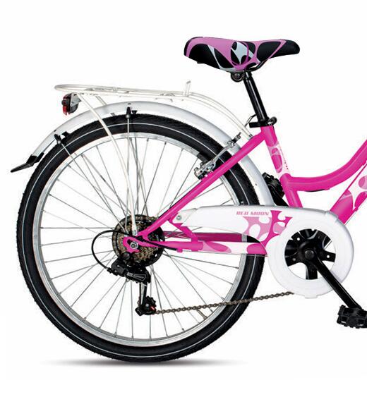 Bicicleta Infantil Airbici Red Moon Lady 24" 6 Velocidades 2/4