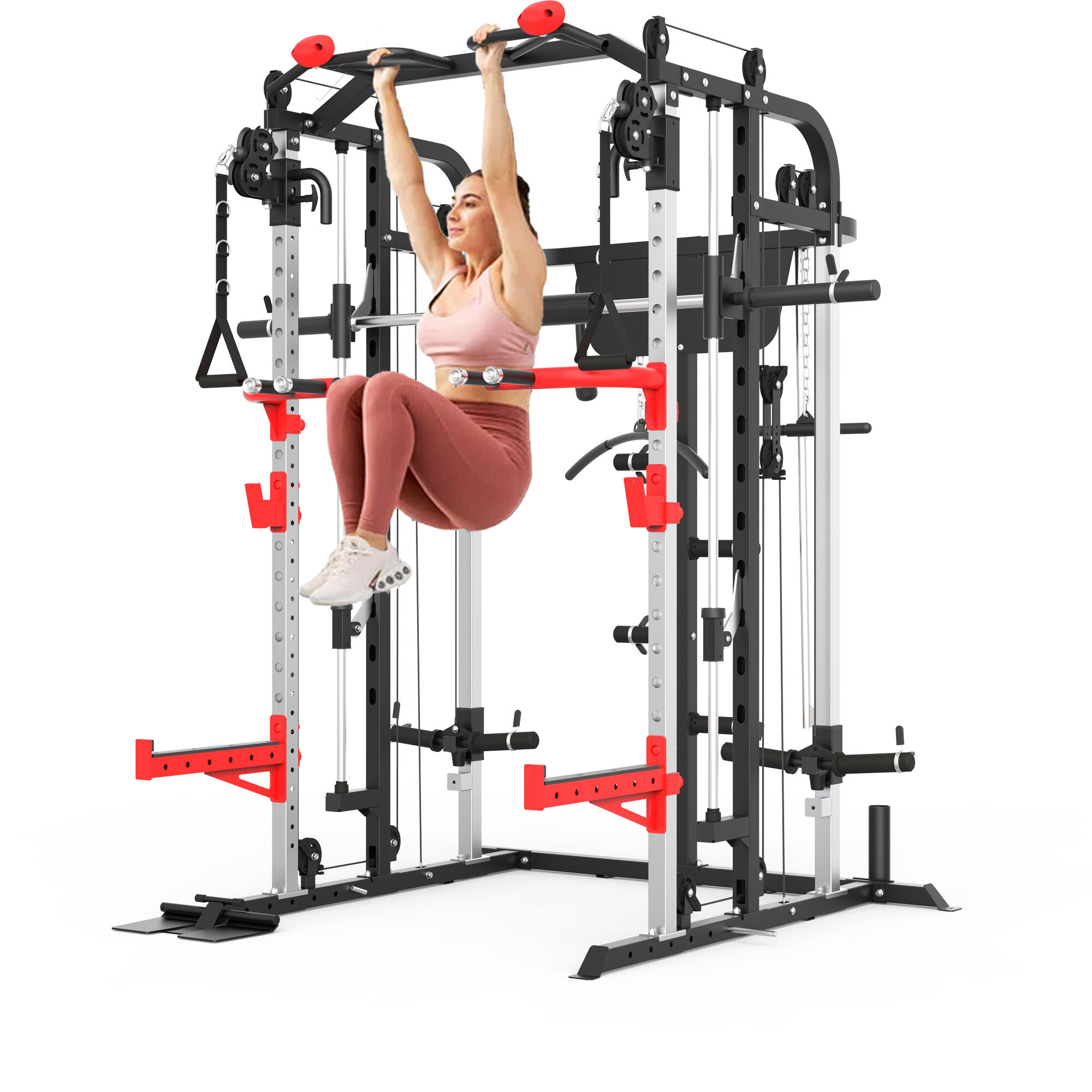 SM-4500 Smith Cage Power Rack - Gewicht 124,4kg - Gebruikersgewicht 13 kg 7/7