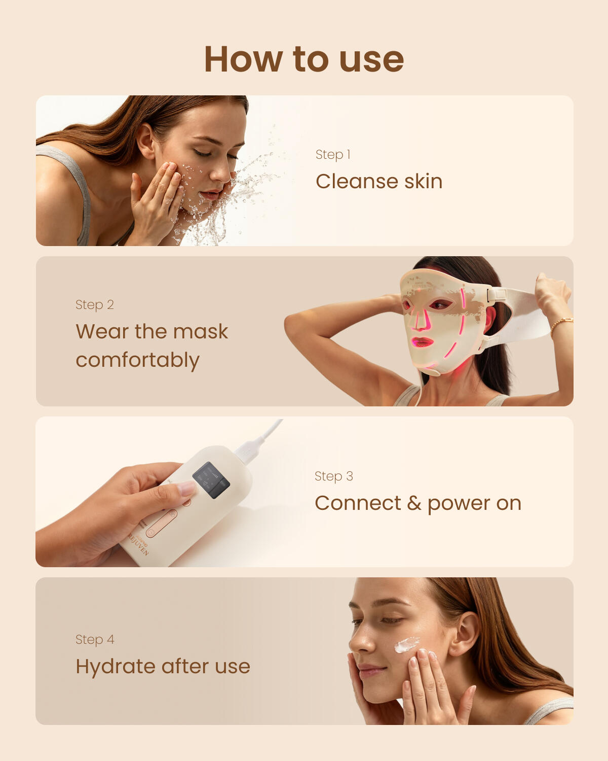 LED Light Therapy Mask 5/7
