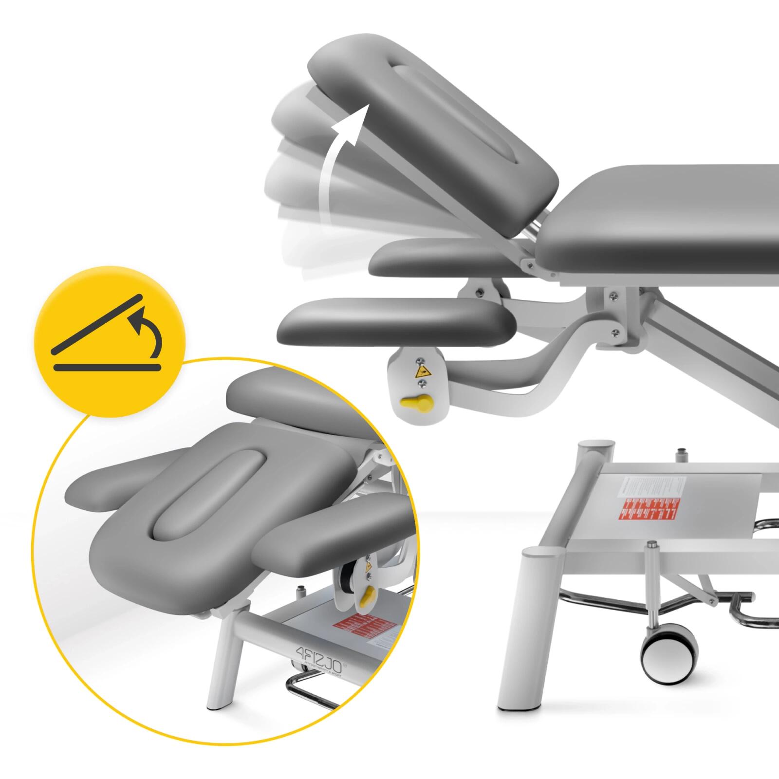 Stół do masażu i rehabilitacji elektryczny PURE+ 5/7