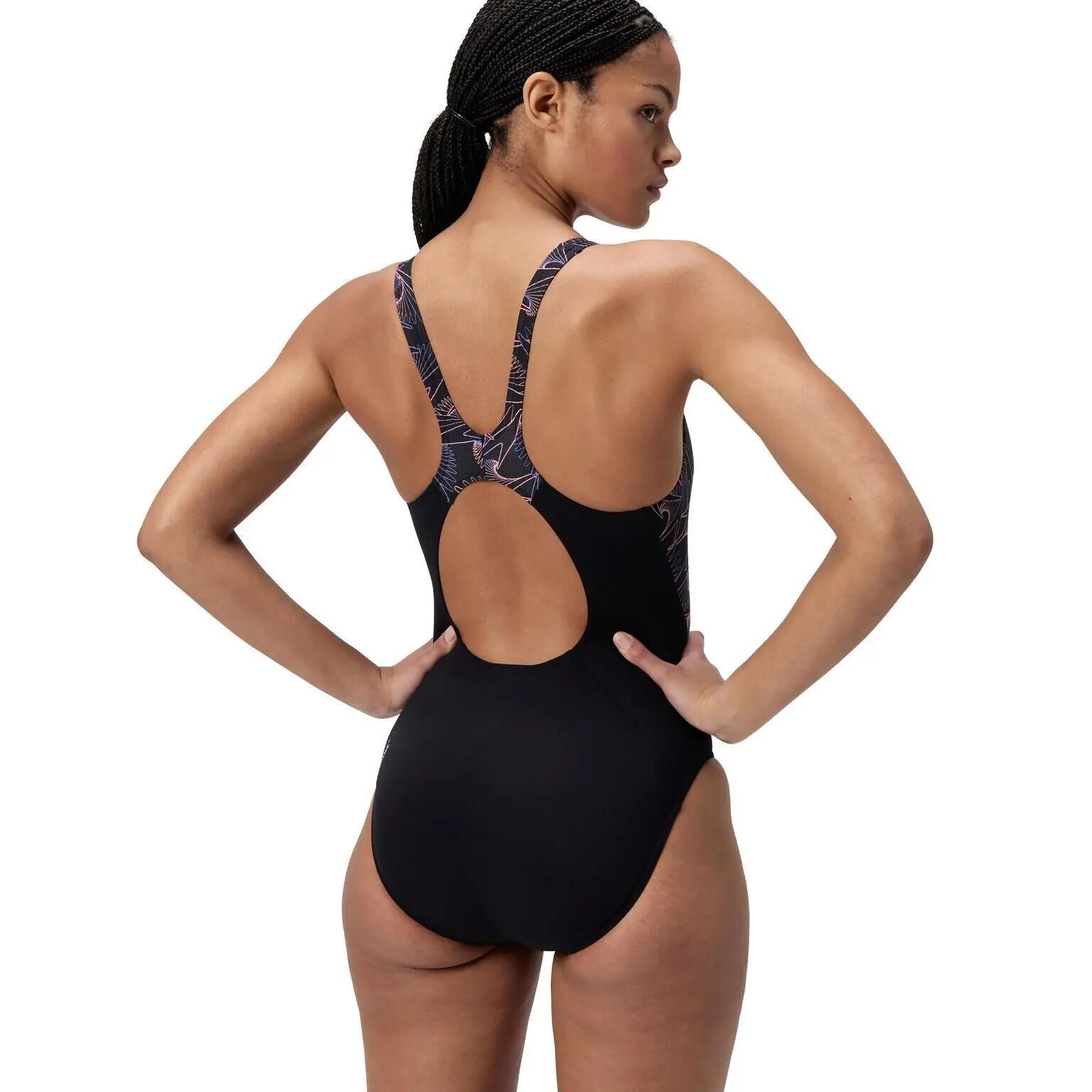 Fato de banho feminino de 1 peça Speedo Eco+ Hyperboom Splice Muscleb 6/7