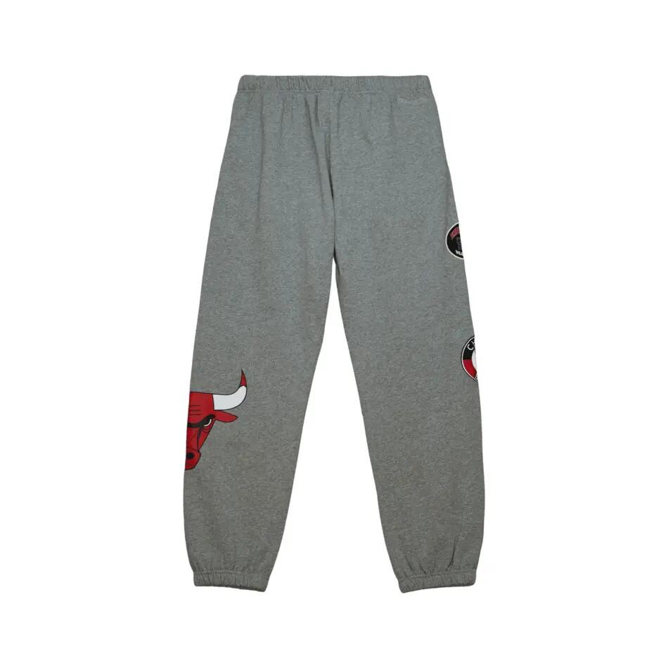 Pantaloni fitness da ginnastica Mitchell & Ness City Collection Chicago Bulls 2/2