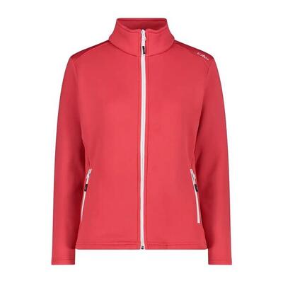 Vrouwen stretch fleece met rits cmp