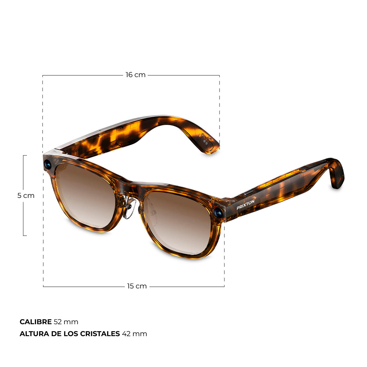 Gafas Inteligentes Iris Carey Prixton (cámara Full Hd - Ia - Wifi - Bluetooth) 5/7