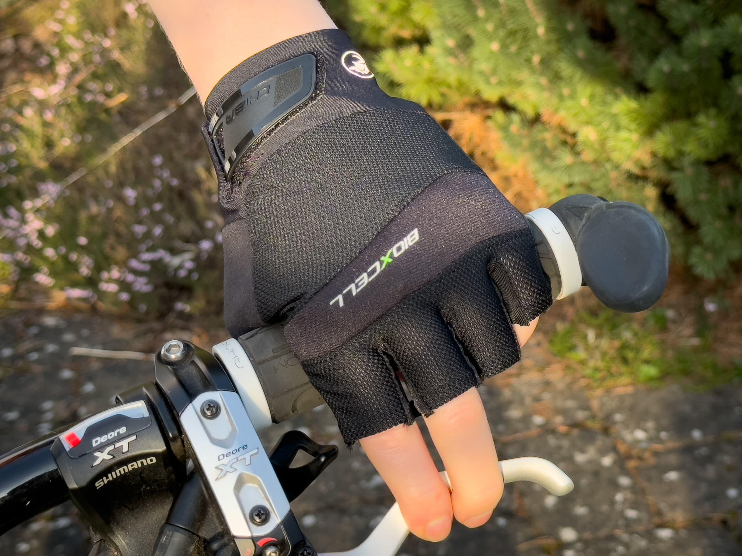 Luxusní cyklorukavice Chiba BIOXCELL PRO 3D proti brnění 3/7