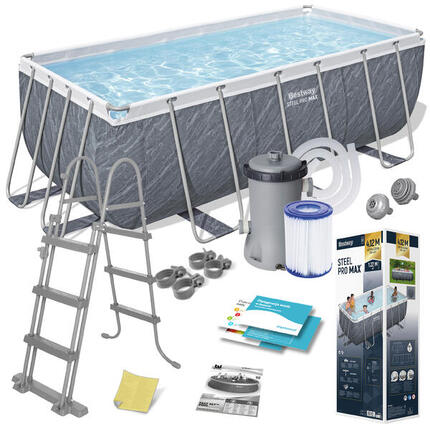 Piscine natation - 11En1 gris