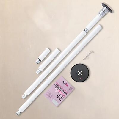 Classic G2 Quick Lock palo da pole dance portatile BIANCO 45mm