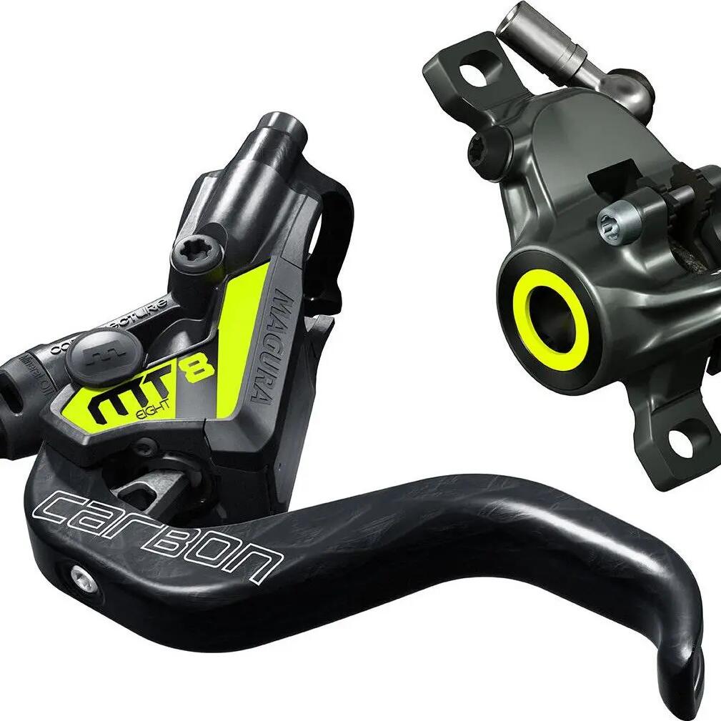 Magura Brake MT8 SL Front/Rear (Without disc) Black/Yellow 2019