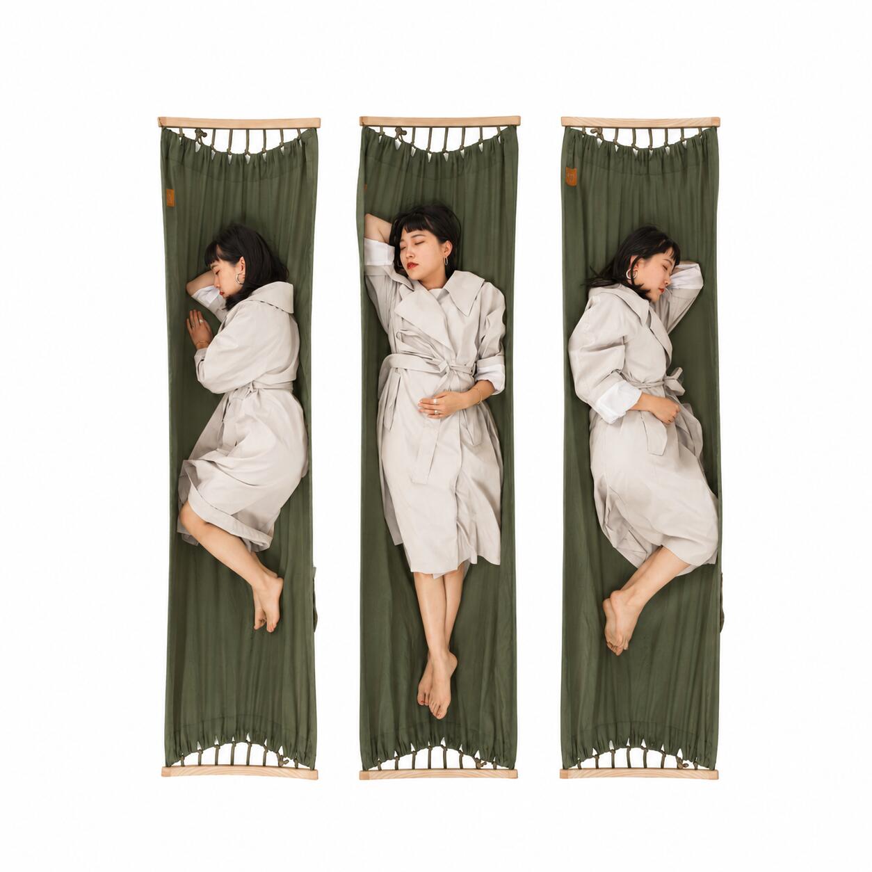 1-Personen-Hängematte mit Kippschutz-Design 4/7