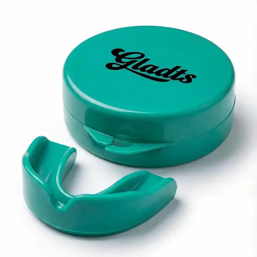 GLADTS gum shield with storage box, senior, green