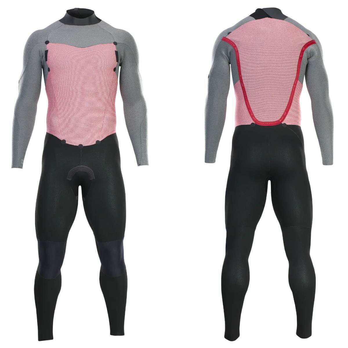 ION Element 5/4 Backzip Heren Zwart 4/5