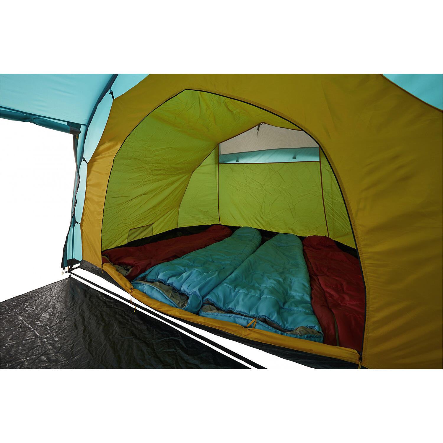 Tent Robson 4 persoonstent familiecamping licht vestibule 5/7